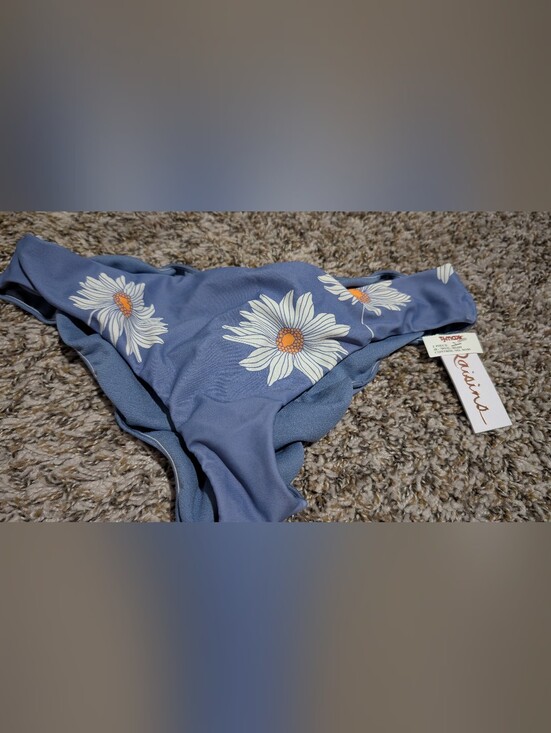 Raisins Other - 3/$12 🎉 Raisins Blue Floral Daisy Bikini Bottoms
